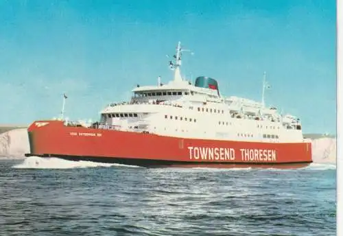 FÄHRE / Ferry / Traversier, "FREE ENTERPRISE VIII", Dover - Zeebrugge, Townsend Thoresen