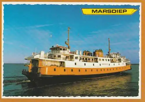 FÄHRE / Ferry / Traversier, "MARSDIEP", Den Helder - Texel