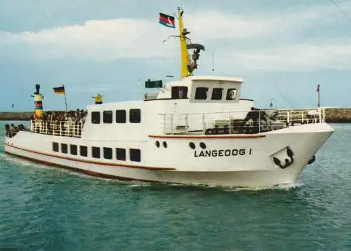 FÄHRE / Ferry / Traversier, "LANGEOOG I"