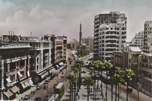 EGYPT - ALEXANDRIA, Ramleh Station Square