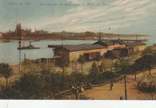 5000 KÖLN, Bahnhof Hohenzollernbrücke, Verlag Hölzermann