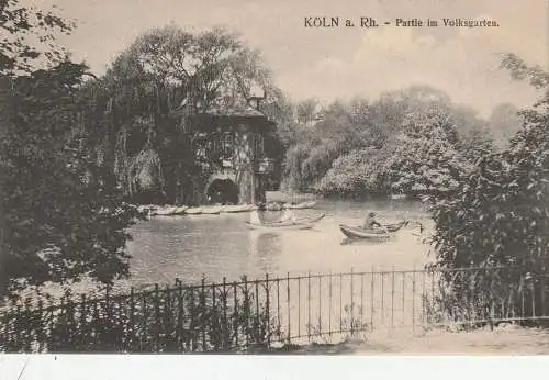 5000 KÖLN, Volksgarten, Bootshaus