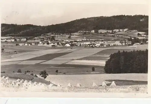 BÖHMEN & MÄHREN -  OBERHAID / HORNI DVORISTE, Oberhaid Bahnhof 1939, rücks. kl. Papiermangel