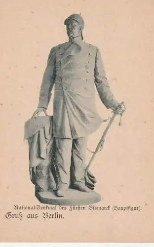 1000 BERLIN, Nationaldenkmal, Fürst Bismarck
