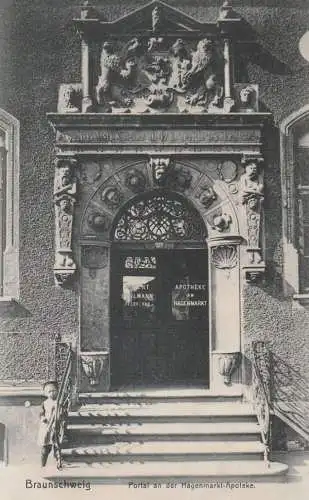 3300 BRAUNSCHWEIG, Hagenmarkt Apotheke, Portal, Knackstedt & Näther