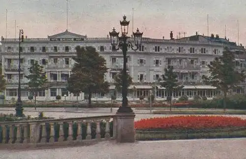 7570 BADEN - BADEN, Hotel Englischer Hof, 1919