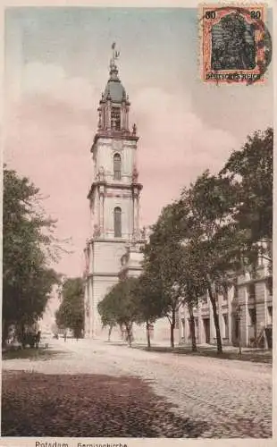 0-1500 POTSDAM, Garnisonskirche, 1921, Käse's Rundfahrten