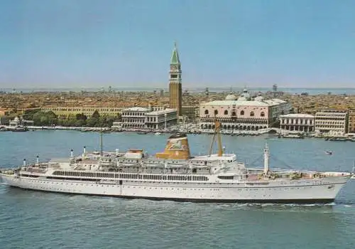 OZEANSCHIFFE - "AUSONIA", Adriatic Line