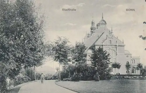5300 BONN - GRONAU, Stadthalle, 1906