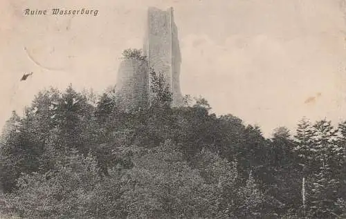 F 68230 SULZBACH / SOULTZBACH-LES-BAINS, Ruine Wasserburg,  Verlag Luib-Strassburg