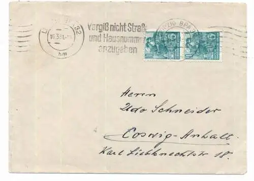 OPER - FERDINAND BÜRGMANN (1904 - 1987), (Bayreuth, Berlin, Dresden, Krefeld) persönliches Schreiben und Autograph, 1961