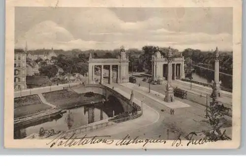 1000 BERLIN - CHARLOTTENBURG, Charlottenburger Brücke, 1911