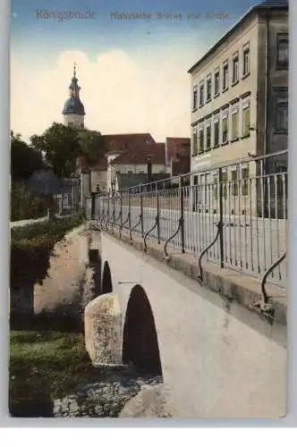 0-8293 KÖNIGSBRÜCK, Historische Brücke und Kirche