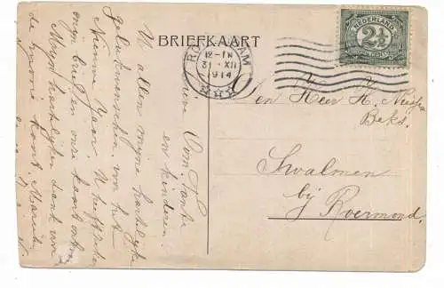 ZUID-HOLLAND - ROTTERDAM, Hellebecker's Orange Bitter....1914