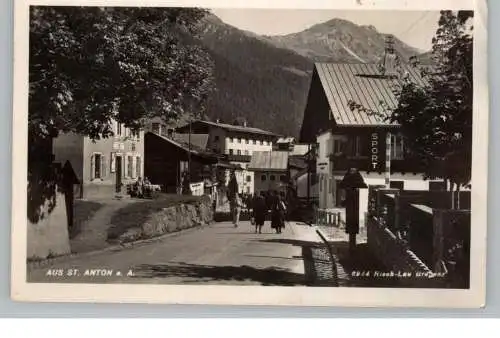 A 6580 SANKT ANTON am Arlberg, Strassenpartie