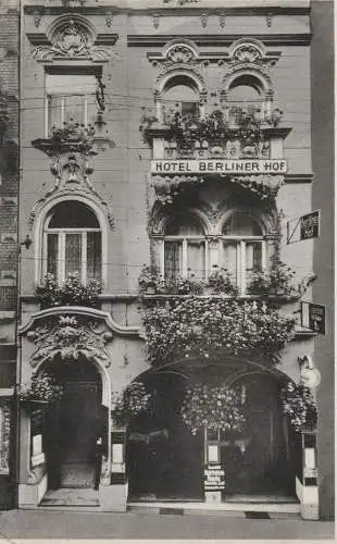 5400 KOBLENZ, Hotel Berliner Hof