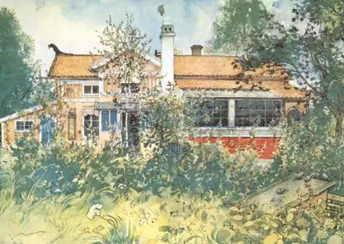 KÜNSTLER / Artist - CARL LARSSON, "Lilla Hyttnäs"