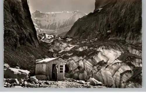 CH 3818 GRINDELWALD BE, Am Untern Grindelwaldgletscher, 1954