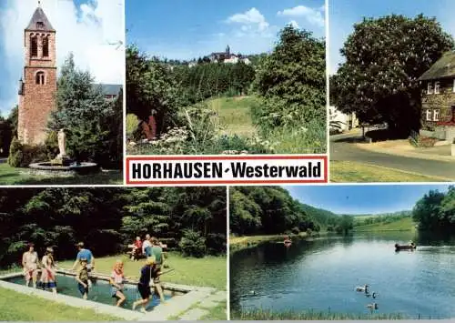 5232 FLAMMERSFELD - HORHAUSEN, Mehrbild - AK