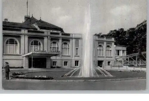 5483 BAD NEUENAHR - AHRWEILER, Casino Eingang, Springbrunnen, 1958