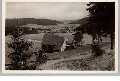 7743 FURTWANGEN, Blick von der Langeck