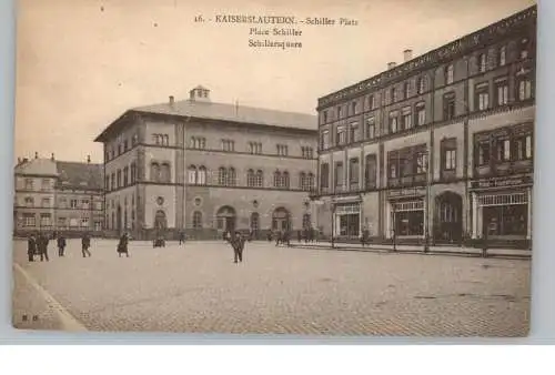 6750 KAISERSLAUTERN, Schillerplatz, 1926