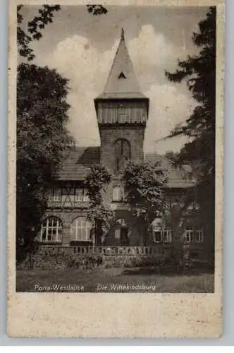 4952 PORTA WESTFALICA, Wittekindsburg, Verlag Effenberger