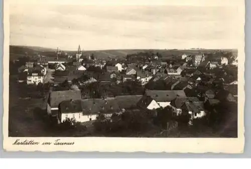 5428 NASTÄTTEN, Blick über den Ort, 1936