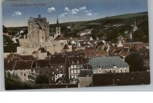 5190 STOLBERG, Ober-Stolberg mit Burg, ca. 1920