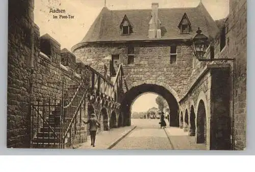 5100 AACHEN, Im Pont - Tor, Strassenbahnen