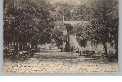 3388 BAD HARZBURG, Unter den Eichen, 1904