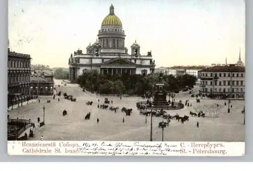 RU 190000 SANKT PETERSBURG, St. Isaac Cathedrale, 1907