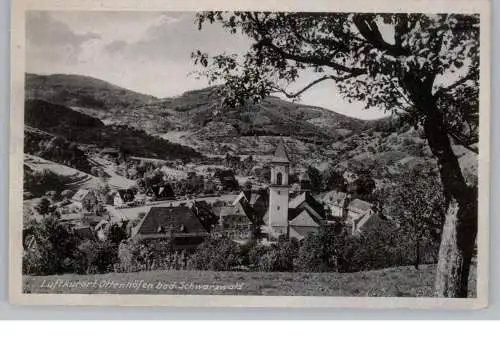7593 OTTENHÖFEN, Blick über den Ort, 1944 !!!