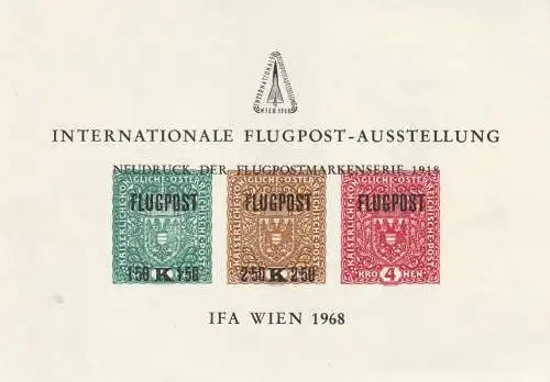 ÖSTERREICH - 1968, IFA Wien