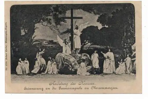 8103 OBERAMMERGAU, Passionsspiele, 1900