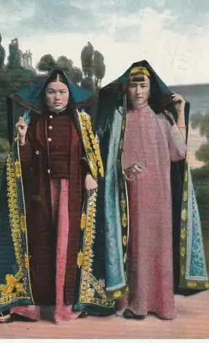 USBEKISTAN - SARTEN, Trachten, 1916, deutsche Feldpost