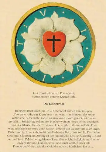 0-4600 WITTENBERG, Lutherrose