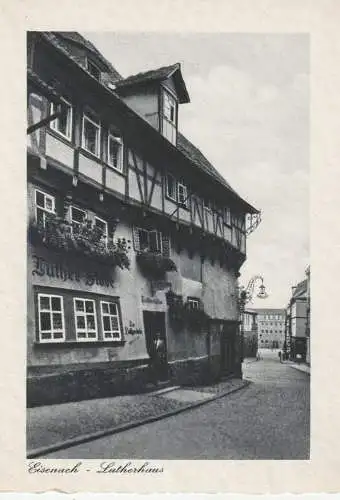 0-5900 EISENACH, Lutherhaus, Verlag Schöning