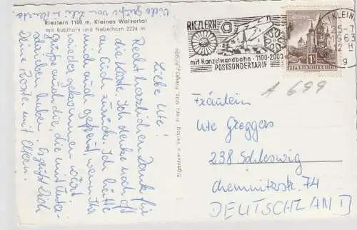 A 6991 RIEZLERN, Blick über den Ort, 1963