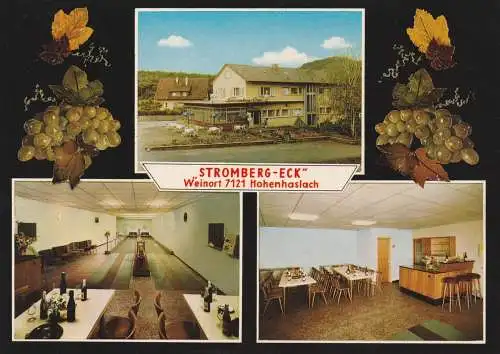 7123 SACHSENHEIM - HOHENHASLACH, Stromberg-Eck / Kegelbahn