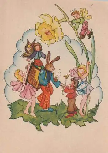 OSTERN - Elfen und Hasen, 1946