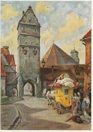 POST - POSTKUTSCHE in Dinkelsbühl