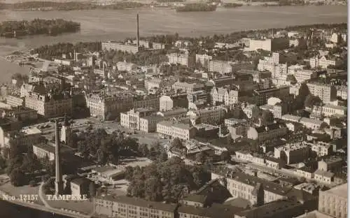 SF 30000 TAMPERE, air view, 1957