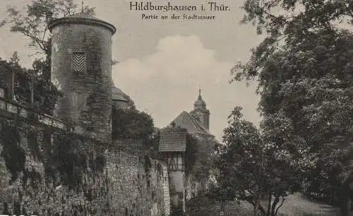 0-6110 HILDBURGHAUSEN, An der Stadtmauer, 1942