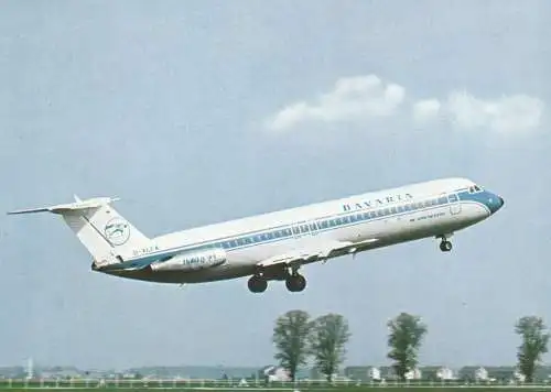 FLUGZEUGE - BAVARIA, BAC Super One -Eleven