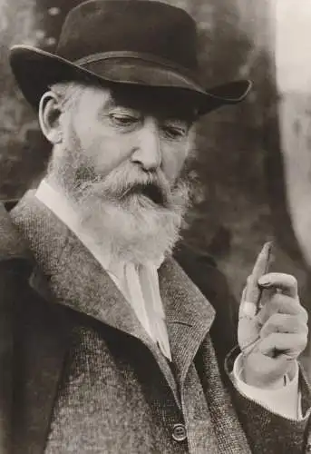 BERÜHMTE PERSONEN - WILHELM BUSCH im Alter von 70 Jahren