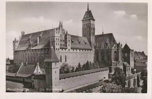 WESTPREUSSEN - MARIENBURG / MALBORK, Die Marienburg, 1943, Verlag Schöning