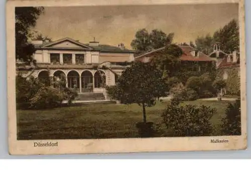 4000 DÜSSELDORF, Malkasten, 1924