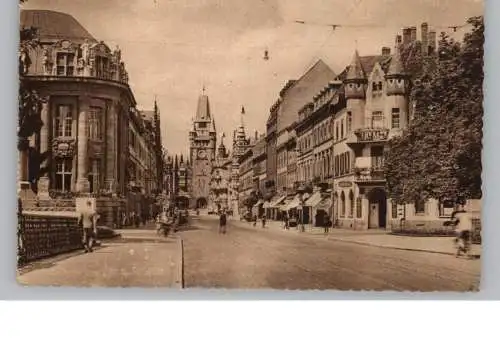 7800 FREIBURG, Kaiser Joseph Strasse und Martinstor, franz. Besetzung