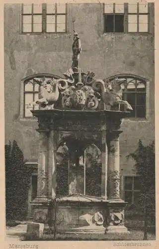 0-4200 MERSEBURG, Schlossbrunnen, 1936